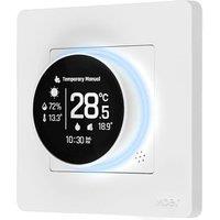 MOES Smart ZigBee Thermostat Underfloor Heating Electric, Room Thermostat Underfloor Heating Programmable (MOES Hub required) Compatible with Apple Ho