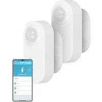MOES Zigbee Motion Sensor, PIR Human Body Detector with 100 Wide Angle & 6M Range, Smart Home Compatible with Tuya/SmartLife App, Real-Time Alert, 3