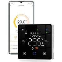 MOES ZigBee Smart Thermostat for Gas Boiler Floor Heating - Battery Powered, App Remote Control, Voice Control Compatible with Alexa Google Home, 300-