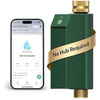 MOES Smart Water Timer, Garden Hose Timer for Alexa and Google Home | 730-Day Standby, 2.4GHz WiFi Only, App Control, Solid Brass Connectors, IP65 Wat