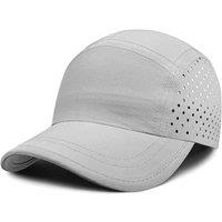 Outdoor Shaping Ultra-Light Breathable, Baseball Cap Flat-Top Sport, Quick-Dry Hat with Side Ventilation, Summer Outdoor Cap Adjustable, Hiking Runnin