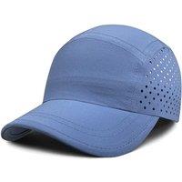 Outdoor Shaping Ultra-Light Breathable, Baseball Cap Flat-Top Sport, Quick-Dry Hat with Side Ventilation, Summer Outdoor Cap Adjustable, Hiking Runnin