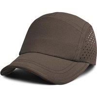 Outdoor Shaping Ultra-Light Breathable, Baseball Cap Flat-Top Sport, Quick-Dry Hat with Side Ventilation, Summer Outdoor Cap Adjustable, Hiking Runnin