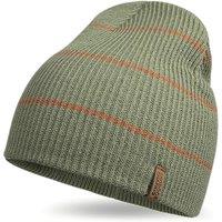 Outdoor Shaping Unisex Knit Beanie Hat - Warm Durable Soft Skull Cap for Men & Women One Size Fits Most Olive/Stripes