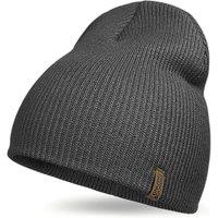 Outdoor Shaping Unisex Knit Beanie Hat - Warm Durable Soft Skull Cap for Men & Women One Size Fits Most Black