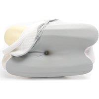 RUMMY Cooling Breathable Pillowcase with Zipper, Wrinkle & Fade Resistant Coer, 1 Pack (Grey, For Memory Foam Neck Pillow)