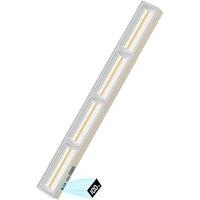 Magnetic Lights Rechargeable 4000 Lumens 7200mAh 40CM Magnetic Work Light Bar, 216 LED Bulbs Waterproof, Portable Lighting with Hook and Magnets, for