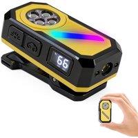 LETOUR Rechargeable EDC Flashlight, 300 Lumens Dual Light Sources, Clip-on Torch with Magnetic Attachment, USB-C Charging for Working, Cycling, Readin