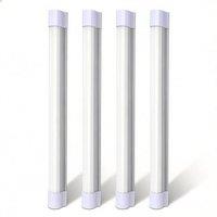 Letour 4 Packs Camping Lights, LED Tube Magnetic Work Light Bar 120W 1200Lumens 5 Dimmable Levels Camping Lantern USB Rechargeable Magnetic Lights End