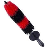 StoneBanks 17" Alloy Wheel Brush for Cleaning Car Wheels, Soft PP Bristles Barrel Brush Car Cleaning, Eays Deep Cleaning, Super Long Handle M