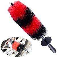 StoneBanks 17 Alloy Wheel Brush for Cleaning Car Wheels, 4 Ultra-wide Diameter Large Soft PP Bristles Barrel Brush Car Cleaning, Eays Deep Cleaning