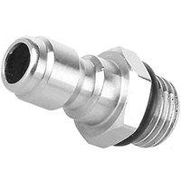 1/4'' Quick Release Connector, 14mm Male Thread to 1/4 inch Quick Release Adapter Pressure Washer Sprayer Snow Foam Lance Bottle Connecting Parts Stai