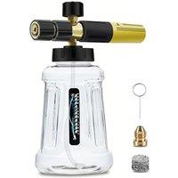 DANCINGBOAR Snow Foam Lance Cannon Fits for Karcher HD(M22 14mm) Foam Cannon Adjustable Soap Sprayer Nozzle Bottle 1L, Foaming Gun for Pressure Washer