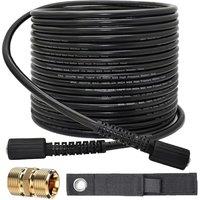 StoneBanks 15m High Pressure Washer Hose M22 14mm Connector Heavy Duty 3600PSI Jet Wash Extension Hose High Washer Replacement Hose with M22x14mm Fema