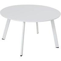 Grand patio Coffee Table Side Table Round End Table for Outdoor 70CM X 70 CM Lightweight Beside Table for Garden Terrace Living Room Office Outdoor In