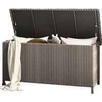 Grand patio Deck Box Outdoor 480L Large Storage Box with Lid Graden Furniture Storage Box Cushion Box with Smooth Wheels Easy to Move Storage Containe