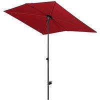 Grand patio Garden Parasol, Patio Umbrella with Handcrank and Tilt, 8 Ribs, Aluminum Pole, Market Umbrella for Lawn, Deck, Backyard, Pool, UV 50+,2.7m