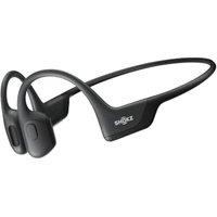 SHOKZ OpenRun Pro - Open-Ear Bluetooth Bone Conduction Sport Headphones (Renewed) One Size Swift Black
