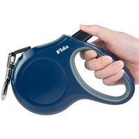 Fida Retractable Dog Lead, 5m Extendable Dog Lead for Large Dog Up to 50KG with Anti-Chew Wire | 360 Tangle Free | Strong Nylon Tape | Reflective St