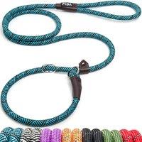 Fida Slip Lead for Dogs | 1.8m, One-Size-Fits-All, Slip-On Rope Leash. Easy to Slip On, No Collar or Harness Needed. Durable & Weather Resistant Climb