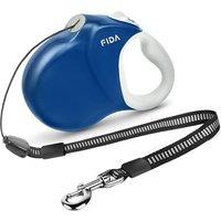 Fida 9m/30FT Retractable Dog Lead Cord, Heavy Duty Dog Leads for Medum/Large Dogs, Tangle Free Extendable Lead for Dogs Up to 50kg/110lbs, Blue