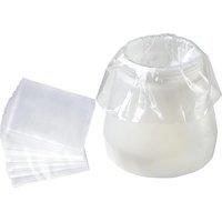 Tilswall Spray Cup Liners, Paint Spray Bags, Transparent Spray Parts for Paint Gun Paint Spray Accessories (30, 20 x 30 cm)
