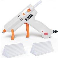 Tilswall Hot Glue Gun Kit, 50W Fast Preheating Mini Melt Gun with 75pcs Glue Sticks(130mm x 7mm),Perfect for Crafting, DIY, Art, Sealing, Home Repairs