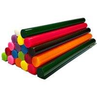 Tilswall 20Pcs Hot Glue Sticks 7mmx100mm, Colour Glue Sticks for Glue Gun, Accessories Hot Melt Glue Guns, for DIY, Art, Crafts, Hobbies, 11 Colors 20