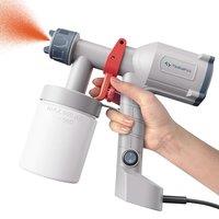 Tilswall Paint Sprayer, Ultra-Light Electric Paint Spray Gun with 600ml Detachable Cup, 2 Nozzles & 3 Patterns - Perfect for Fences, Sheds, Walls, Cei
