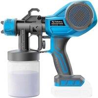 Tilswall HVLP Paint Gun, Electric Paint Gun with 4 Copper Nozzles and 3 Patterns, Cleaning Accessories, 100 DIN-s Paint Sprayers