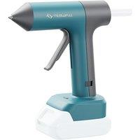 Tilswall 100W Cordless Hot Glue Gun Compatible with Makita 18V/20V Battery, Full Size Glue Gun 90s Fast Preheating with 10PCS 0.43'' Glue Sticks for C