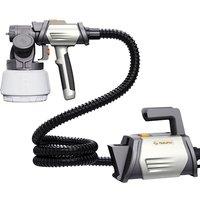 Tilswall Paint Sprayer Electric Fence Paint Sprayer with 1300ml Container, HVLP Spray Paint Gun with 4 Nozzles and 3 Spray Modes for Fences, Sheds, De