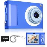 Digital Camera,ARNSSIEN 1080P Vintage Kids Digital Camera,with 2.4Screen and 16 LED Filling Lights,Birthday Festival Present for Teens, Students, B