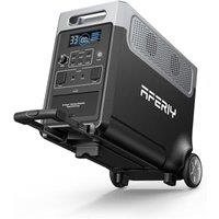 AFERIY Portable Power Station 3600W 3840Wh, Capacity Extendable to 11520Wh, Electric Generator LiFePO4 as Backup Battery, 220V-240V, EPS, UPS, BMS, So
