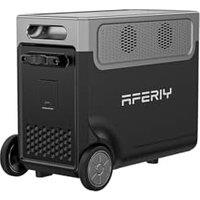 AFERIY LiFePO4 3840Wh Portable Battery for P310 PRO, Solar and Mains Charging, USB-A and Type-C Outputs, 4000W Max, Wheels and Handle