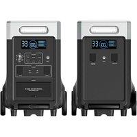 AFERIY Portable Power Station 3840Wh with P310 Expansion Battery, 7680Wh LiFePO4-Battery with 2200W AC Outlets (4000W Peak), EPS, UPS, BMS, Solar Gene