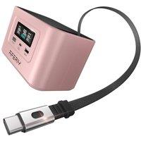 AFERIY Nano 100, 99.2Wh/31000mAh Portable Power Station, 100W Camping Power Bank Solar Generator with LiFePO4 Battery USB/Type C Outlet, Built in Exte