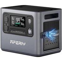 AFERIY P280 Portable Power Station 2800W, 2048Wh LFP Battery Expandable to 10.24kWh,1.5H Fast Charging, 2x140W USB-C Output, 220V-240V, Solar Generato