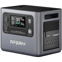 AFERIY New 2025 Portable Power Station 2800W, 2048Wh LiFePO4 Fast Charge in 1.5 H, 220V-240V, UPS, Expandable to 10.24 kWh, Portable Solar Generator f