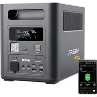 AFERIY 1800W 1024Wh Portable Power Station,P180 Solar Power Generator,Fast Charging 0-90% in 60 Minutes, 140W USB-C Output,220V-240V,LiFePO4 Battery U