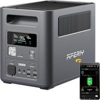 AFERIY P180 Portable Power Station, 1024Wh 1800W (3600W Peak), Fast Charging 0-90% in 60 Minutes, LiFePO4 Portable Battery with UPS, BMS, Solar Power