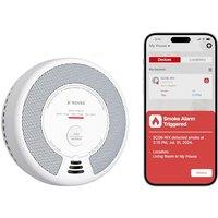 X-Sense Wi-Fi Smoke and Carbon Monoxide Alarm with Replaceable Battery, Smart Combination Detector Compatible with X-Sense Home Security App, SC06-WX,