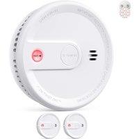 X-Sense Smoke Alarm for Home with Magnetic Mount, Standby Without Flashing Light, 10-Year Irreplaceable Battery Fire Alarm, Test/Silence Button, Ultra
