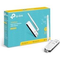 TP-LINK TL-WN722N 150 Mbps High Gain Wireless USB Adapter - White(Version: 2.0)