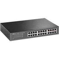 TP-Link TL-SG1024D 24-Port Gigabit Ethernet Splitter Switch, RJ45 ports 10/100/1000 Mbps Network Swith, Auto-MDI/MDIX Rack-Mount/Desktop, Loop Prevent