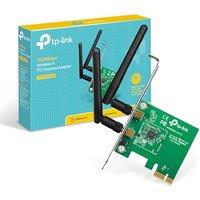 TP-Link TL-WN881ND 300 Mbps Wireless N PCIe WiFi Adapter for PC, PCIe WiFi Card for Desktop, Low-Profile Bracket Included, Supports Windows 10-8.1-8-7