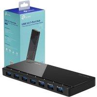 TP-Link UH700 USB Hub, 1.5A Fast Charging 7-Port Docking Station, 10x Data Transfer Speed up to 5Gbps, 12V/2.5A Power Adapter and 1m USB 3.0 Cable, Co