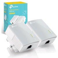 TP-Link TL-PA4010 KIT AV600 Powerline Adapter Starter Kit, HomePlug AV2 Powerline Network Adapters, Up to 600Mbps, 1 Fast Ethernet Port, Plug and Pl