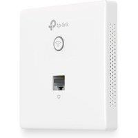 Tp-Link N300 Wireless N Wall-Plate Mounting Access Point, Support Poe 802.3Af, 300Mbps Wi-Fi Speed, Simply Managed by Cloud Access and Omada App (Eap1