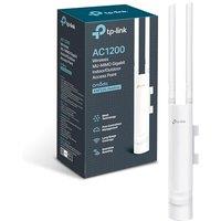 TP-Link EAP225-Outdoor AC1200 WiFi 5 Access Point, Support PoE MU-MIMO,Gigabit Wireless Access Points, Omada Mesh, Seamless Roaming, Optimal for Garde